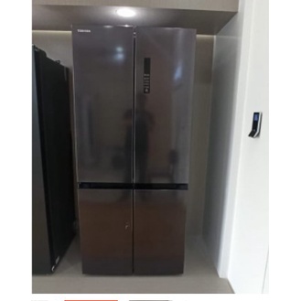 Kulkas TOSHIBA Side By Side 4 pintu RF 610 WE