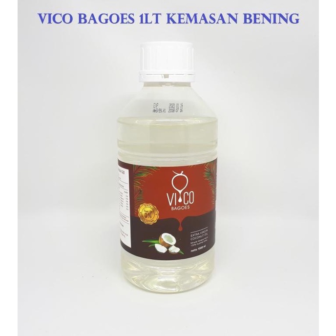 

><><><] Vico Bagoes VCO Virgin Coconut Oil, Minyak Kelapa 1000ml