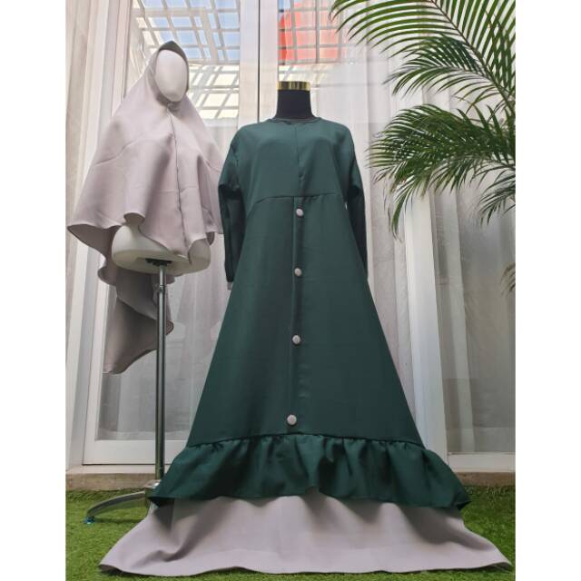 Mostcrepe daily set khimar mostcrepe Gamis syari baju syari dress syari gamis pesta set gamis