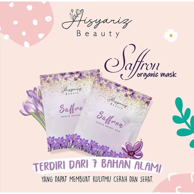 Wash Off Mask Aisyariz beauty [Saffron]