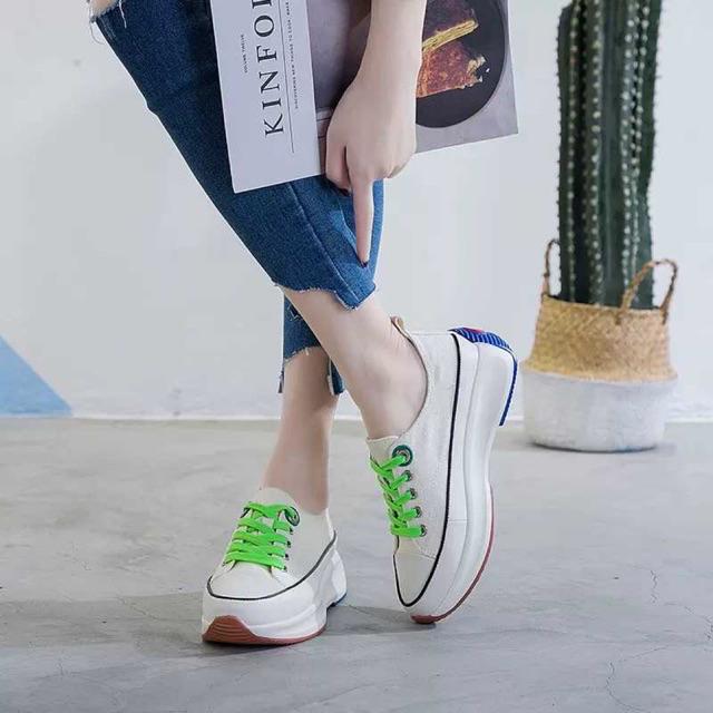 COD BASIC CYLA SNEAKERS WANITA BEST SELLER !! by Axeline WA407-Putih