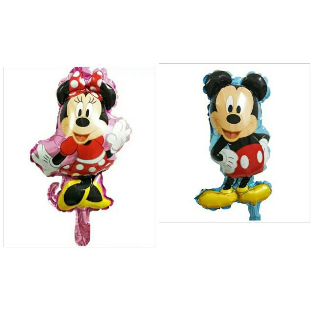 Balon mickey dan Minnie / size mini