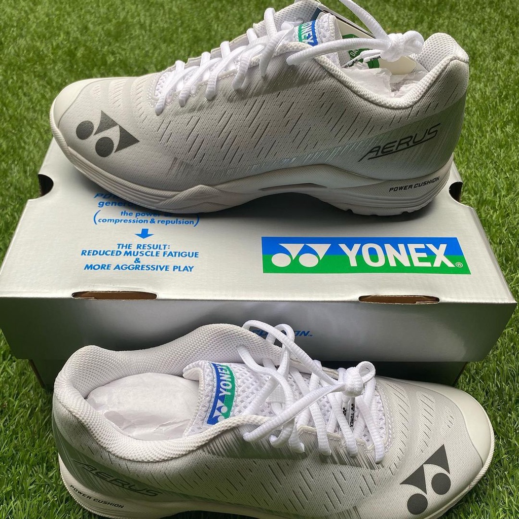 JP Code Limited Edition Sepatu Badminton Aerus Z Putih Special 75th Original