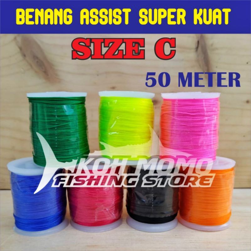 Benang Wraping Assist Hook Super Kuat Size C