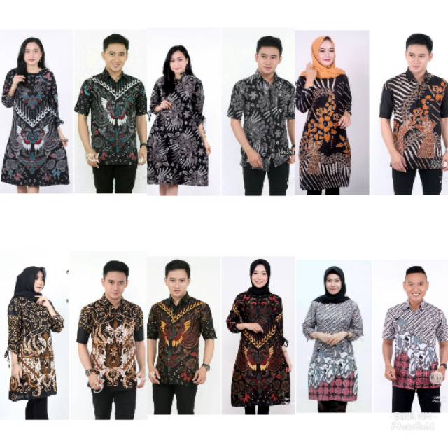 DISKON!! Seragam batik M L XL XXL