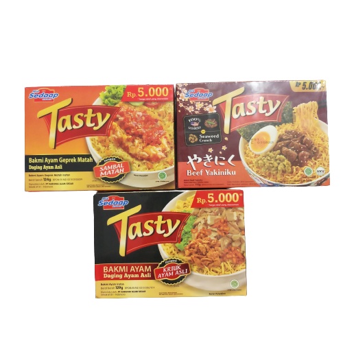 

MIE SEDAAP TASTY 115g-129g/centraltrenggalek