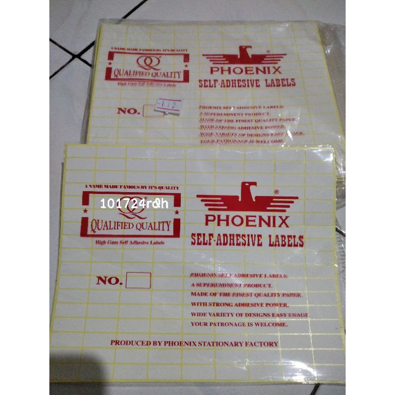 

promo murah ecer 1 lembar stiker label harga ukuran 112, label undangan ukuran 103