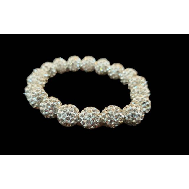 Gelang Kristal Shamballa Microzirconia Korea Hollywood Berkilau Mewah Indah KT45 PGM GT45