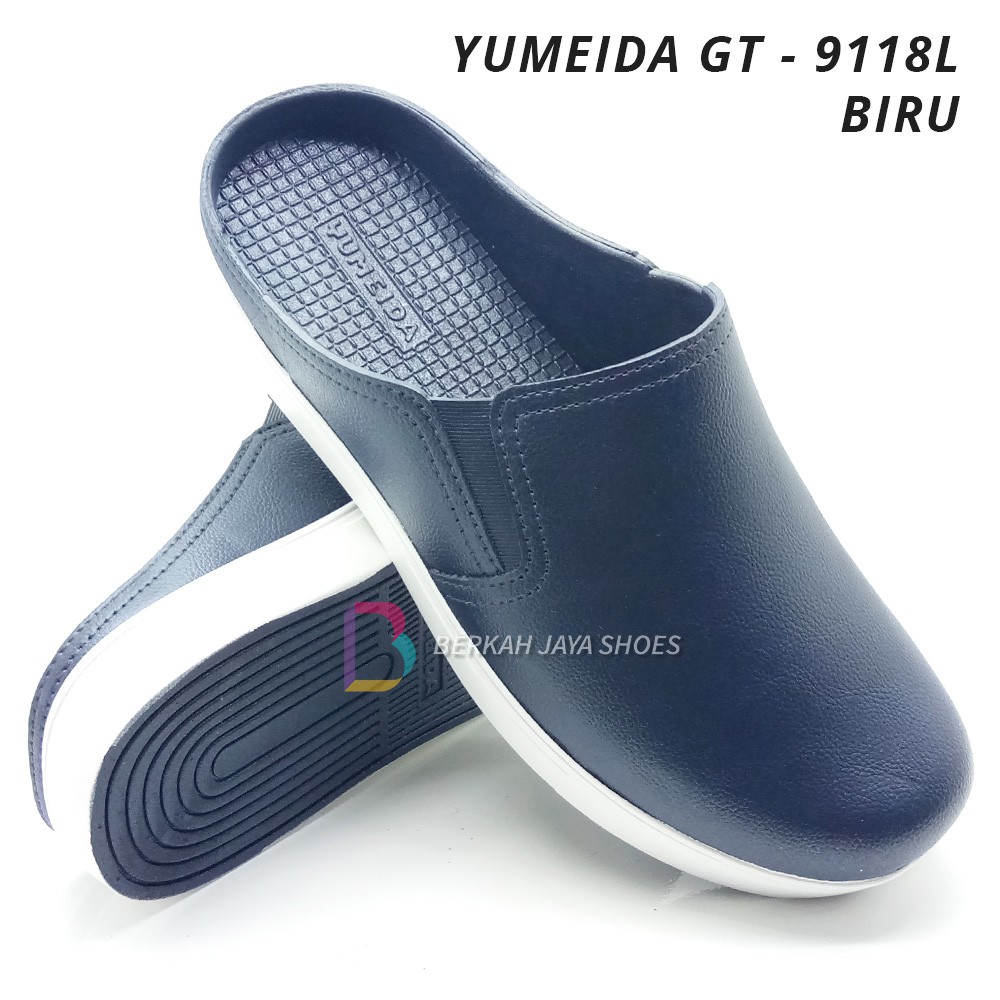 Sandal Selop Pria - Sepatu Sandal Karet Pria - Sandal Selop Karet Pria Yumeida GT 9118 L - Anti Air