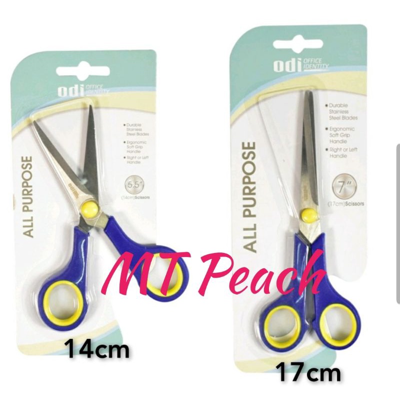 

GUNTING SERBAGUNA ODI SCISSORS ALL PURPOSE YELLOW BLUE