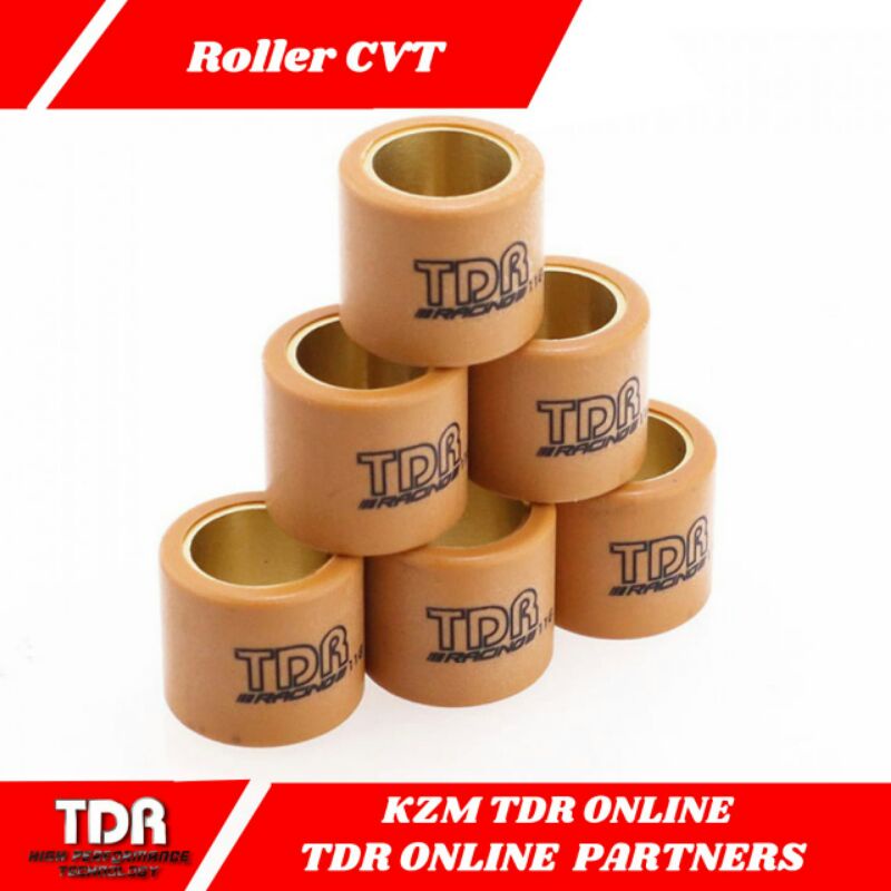 ROLLER CVT TDR ORIGINAL Set for Vario 110 / Scoopy Fi / Mio old / Beat Karbu