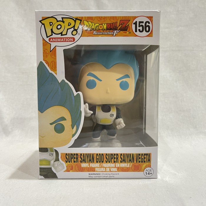 FIGURE POP DRAGON BALL 156 VEGETA SUPER SAIYAN GOD BLUE FUNKO