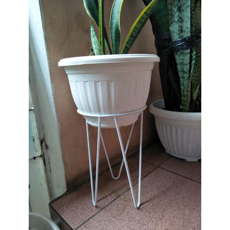 Standing pot bunga/pot tanaman ukuran 30x18