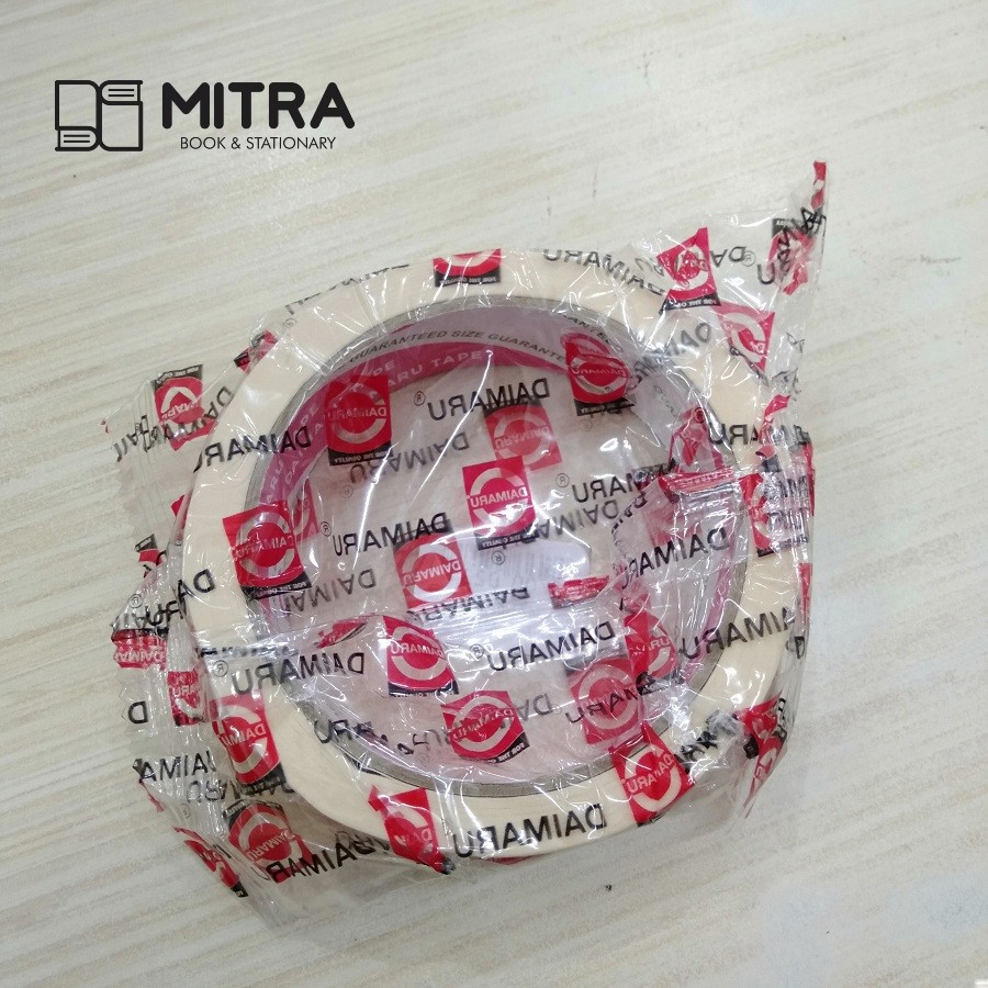 

Masking Tape Solasi Kertas Daimaru 24mm x 20 yards