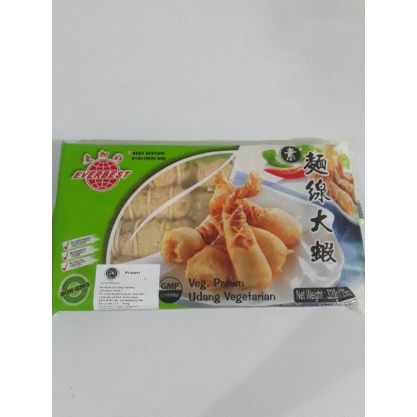 

EVERBEST Veg Prawn/Udang vegetarian 320Gr