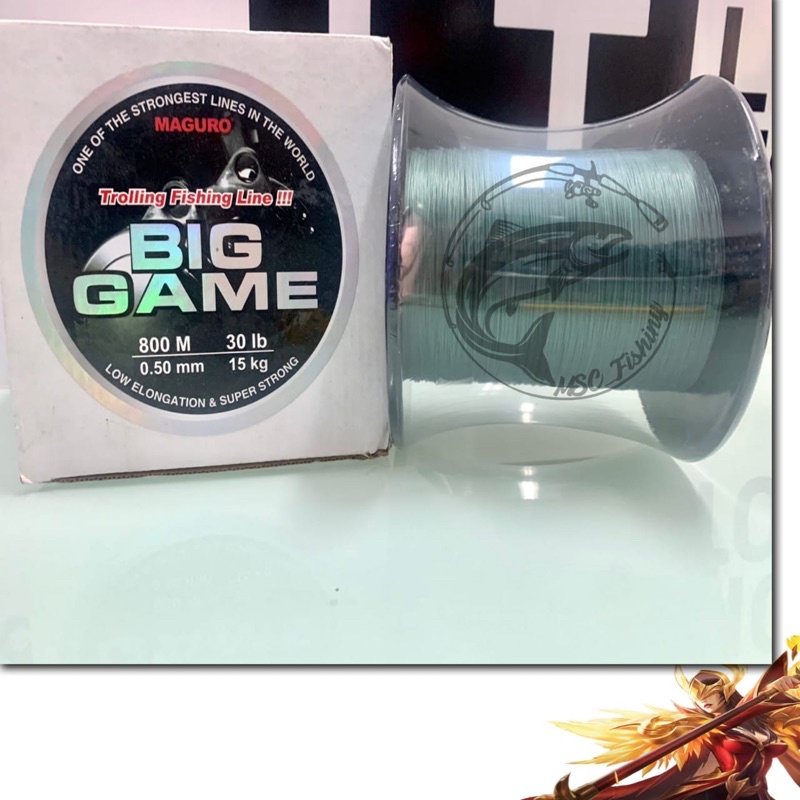 Senar Trolling Maguro Big game 800Meter 30lb (0.50)