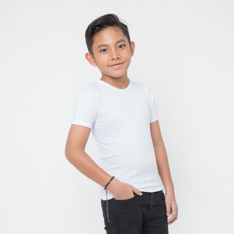 Kaos Oblong Anak GT Kids - GTMK03 - 1 Pcs - Kaos Dalam Tshirt GT Man Kids Anak Pria