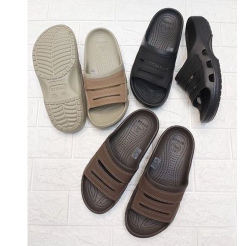 Sandal Crocs Yukon Messa Slide 2 New Sandal Pria Crocs Yukon Slide