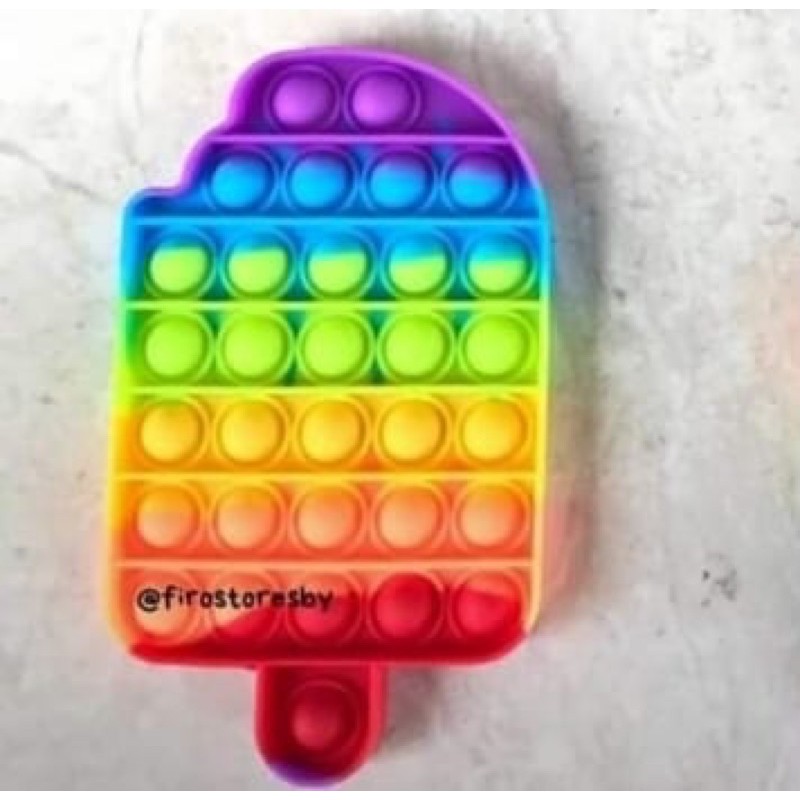 (FREE KELERENG) POP IT RAINBOW MURAH POP IT RAINBOW-5