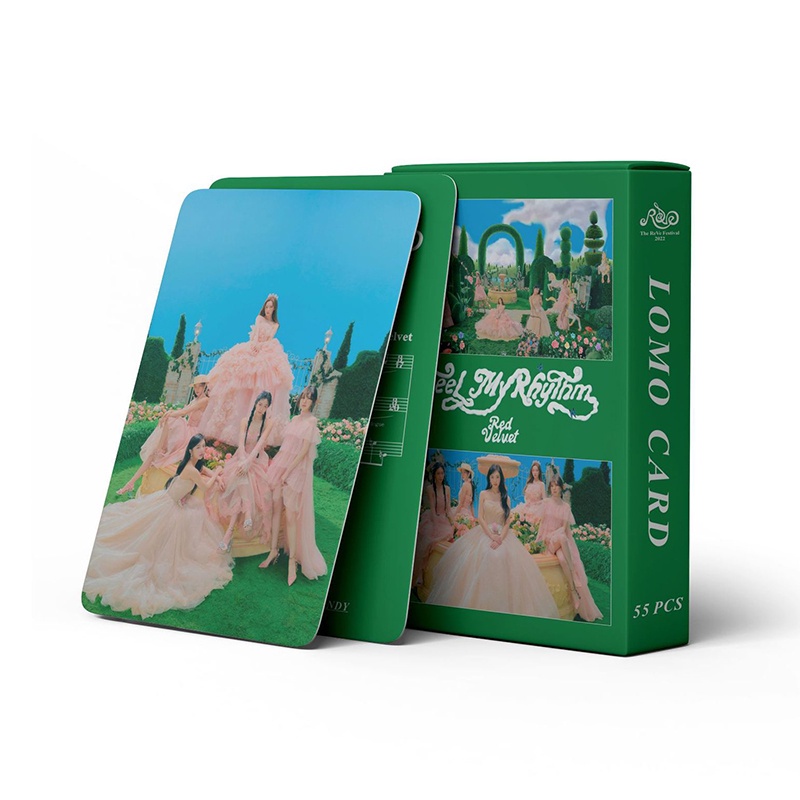 54pcs / Kotak Kartu Pos LOMO Album Red Velvet