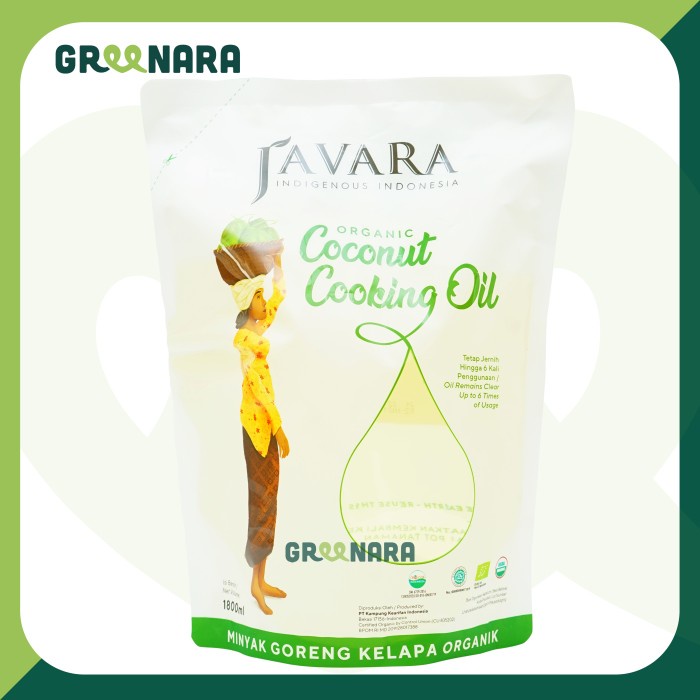 

JAVARA Coconut Cooking Oil Non Aroma 1800ml / Minyak Kelapa Terlaris