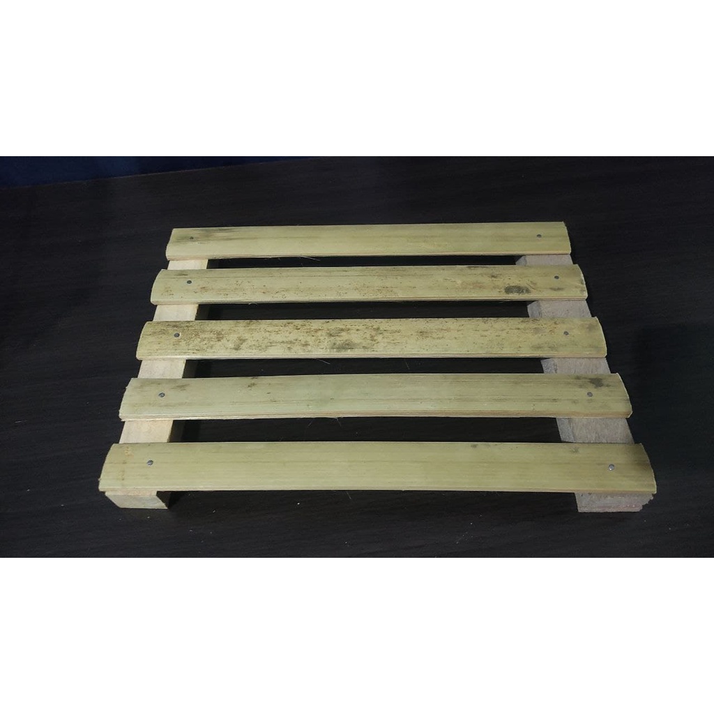 Alas Kandang Kelinci Kucing Anjing Bahan Bambu Footrest Bambu Alas Kandang Hewan-5