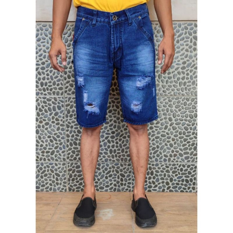 CELANA JEANS PENDEK SOBEK/ROBEK PREMIUM DISTROO ORIGINAL BY XPD