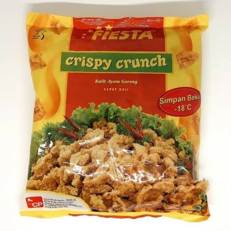 

Fiesta Chicken Crispy Crunch Kulit Ayam Goreng 300gr