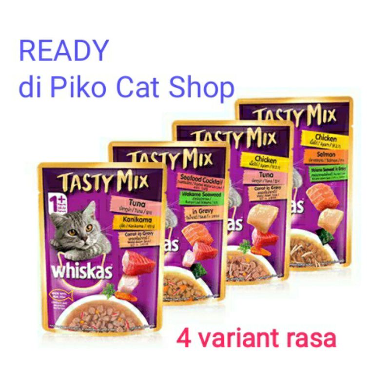 whiskas tasty mix