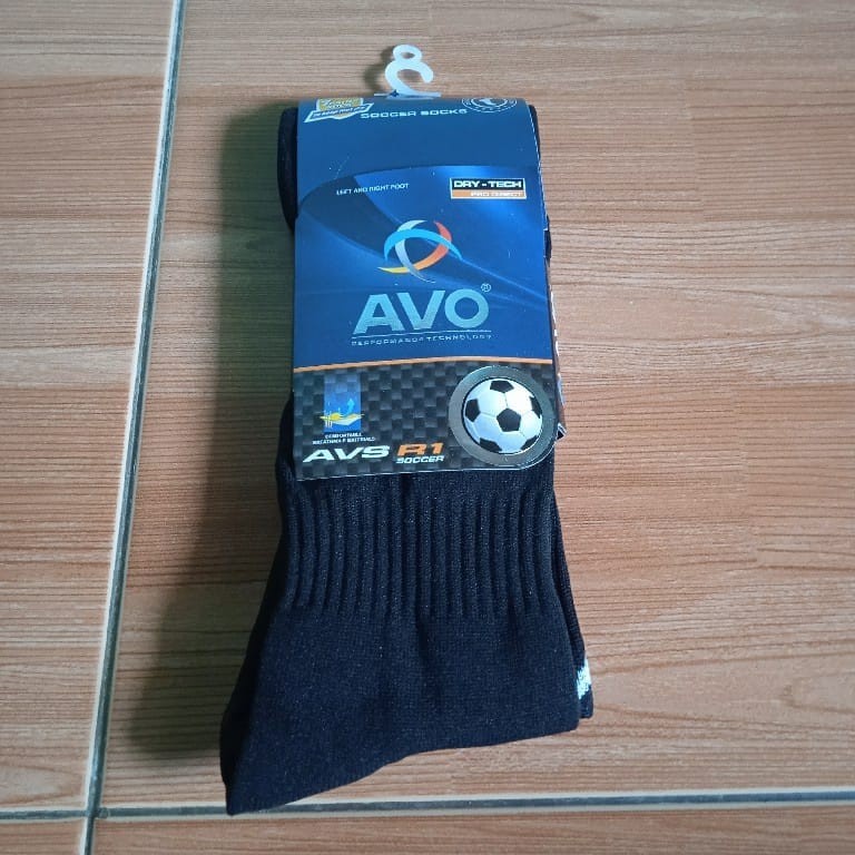 KAOS KAKI BOLA AVO ORIGINAL KAOS KAKI PANJANG PRIA OLAHRAGA FUTSAL SENAM DLL PANJANG SAMPAI LUTUT