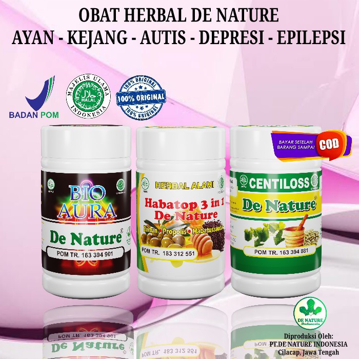 Jual Obat Epilepsi, Kejang, Ayan, Sakalor Paling Ampuh Asli Herbal De Nature