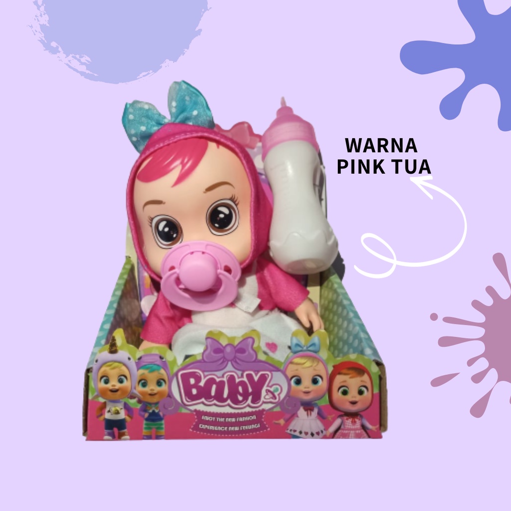 LOVELY DOLL boneka baby alive kostum animal hadiah anak cewek - MBO-222