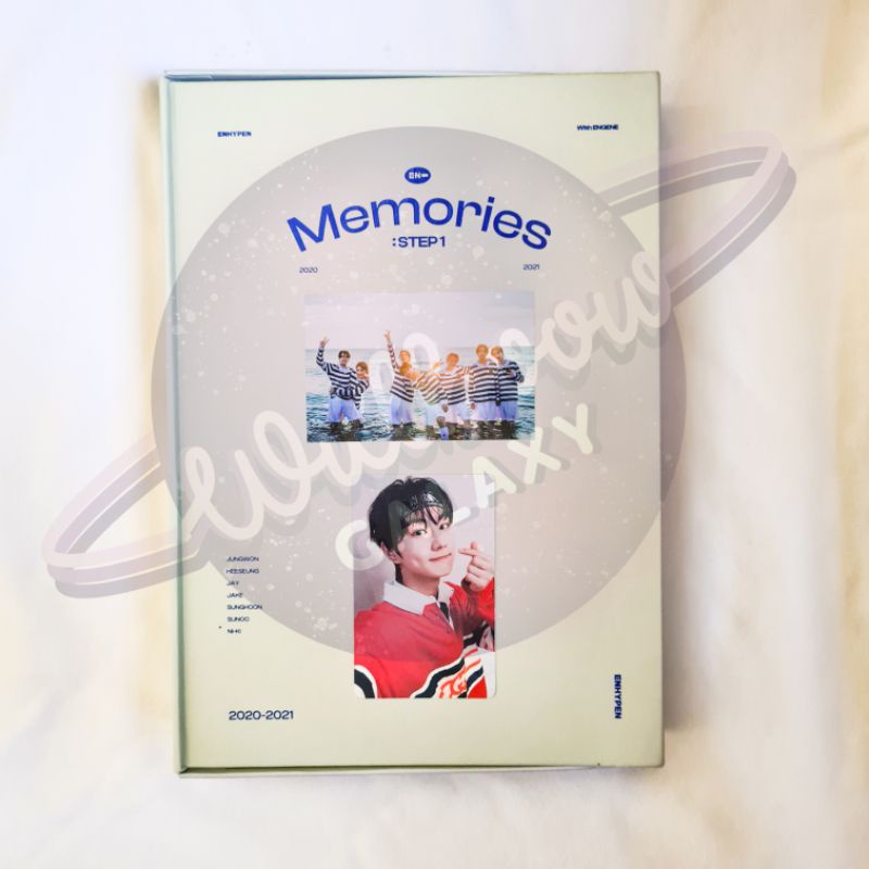 [NEGOTIABLE] ENHYPEN Memories: Step 1 Digital Code FULLSET + JUNGWON PC
