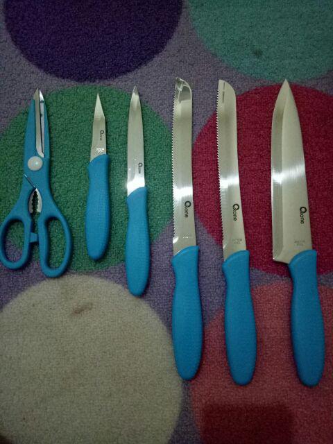 Ox 961 Pisau Dapur Set Warna Oxone Termurah!!! Dan Free Ongkir!!! Hhp
