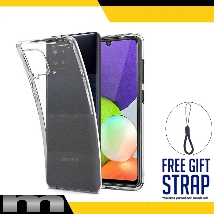 Silikon CASE SAMSUNG GALAXY A22 4G BENING PREMIUM SOFT CASE CLEAR SAMSUNG A22 4G