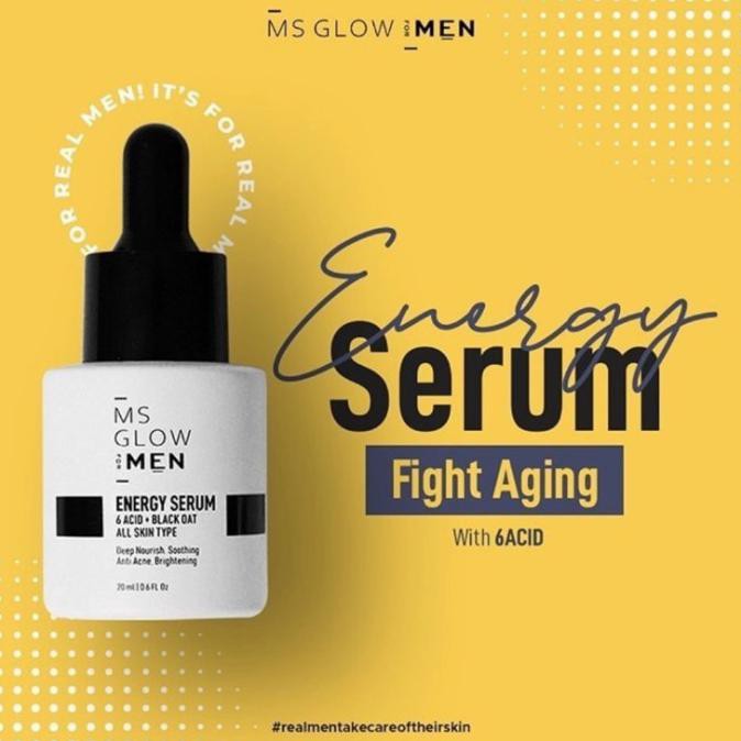 DROPSHIP OKE Power Serum Ms Glow Men