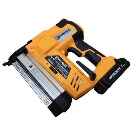 MESIN STAPLES / NAILER CORDLESS WORKSITE 20V WCNT102/GA18 Air Nailer Gun Staples Angin Pneumatic Stapler 2 Fungsi Worksite