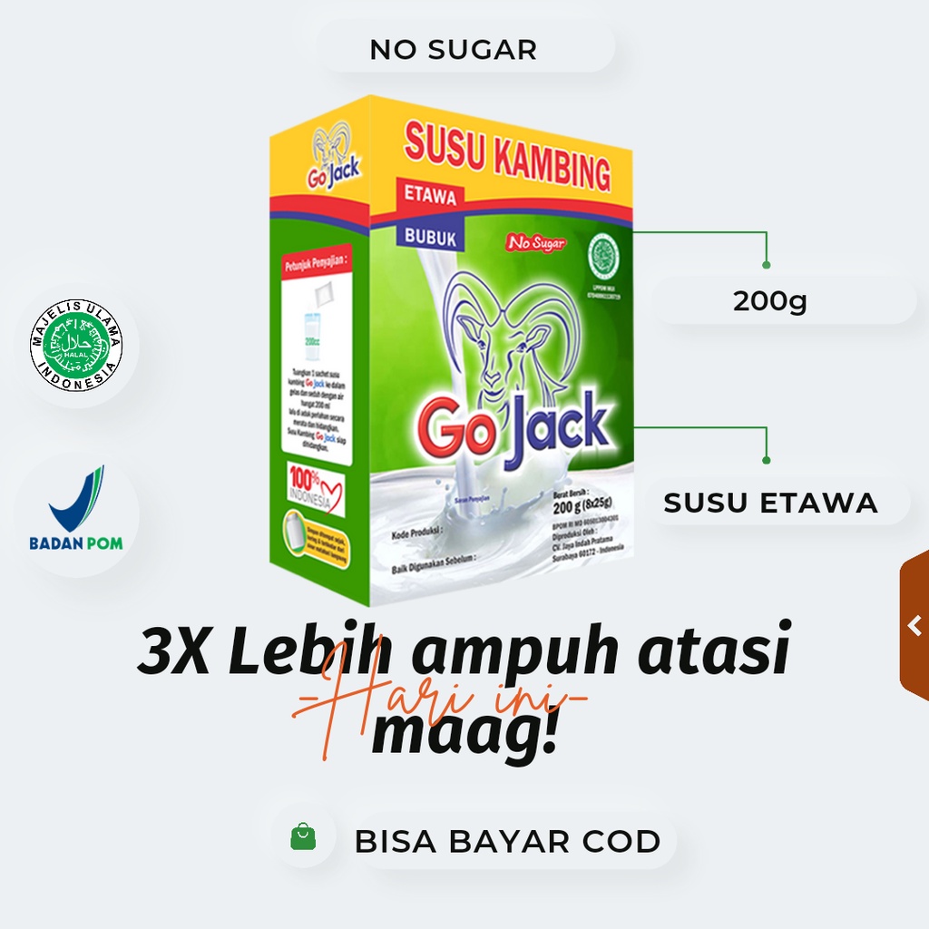 

TERMURAH SUSU KAMBING ETAWA ASLI BISA COD