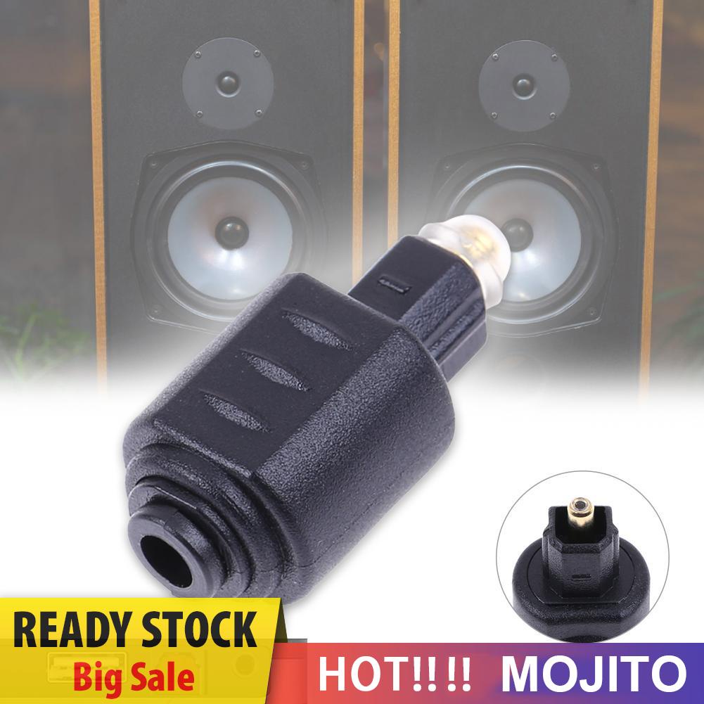 MOJITO Optical Toslink Male to Mini 3.5mm Toslink Female Audio Adapter Connector