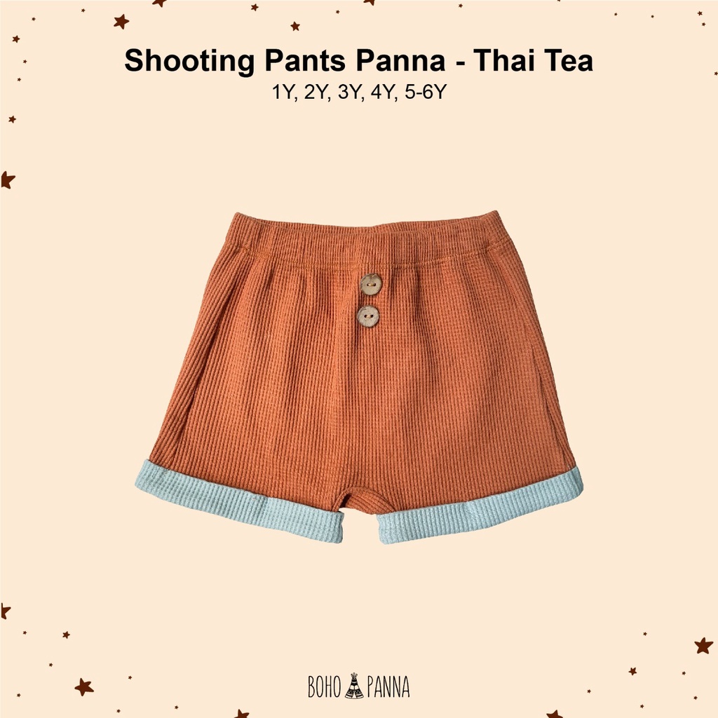 Bohopanna Shooting Pants Panna // Celana Pendek Anak Unisex