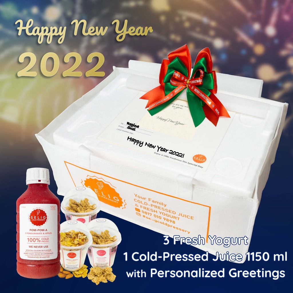 

Parsel / Hampers Tahun Baru Set B - Selig Cold-Pressery