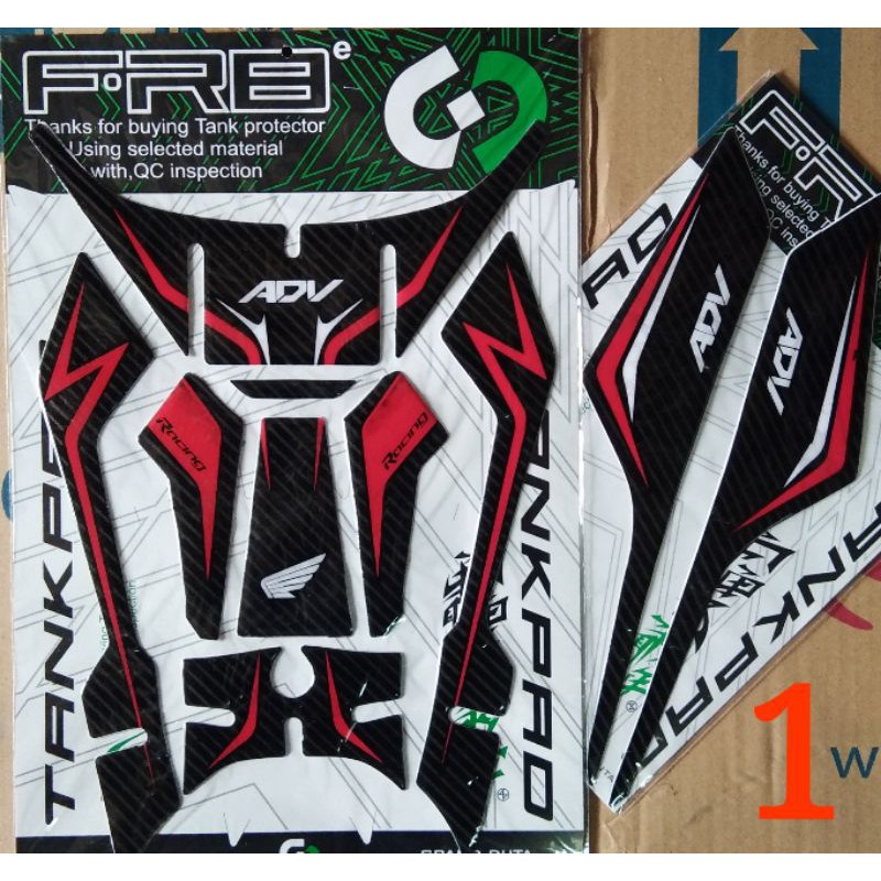 stiker ADV 150 stiker timbul deckpad tankpad Honda ADV 150