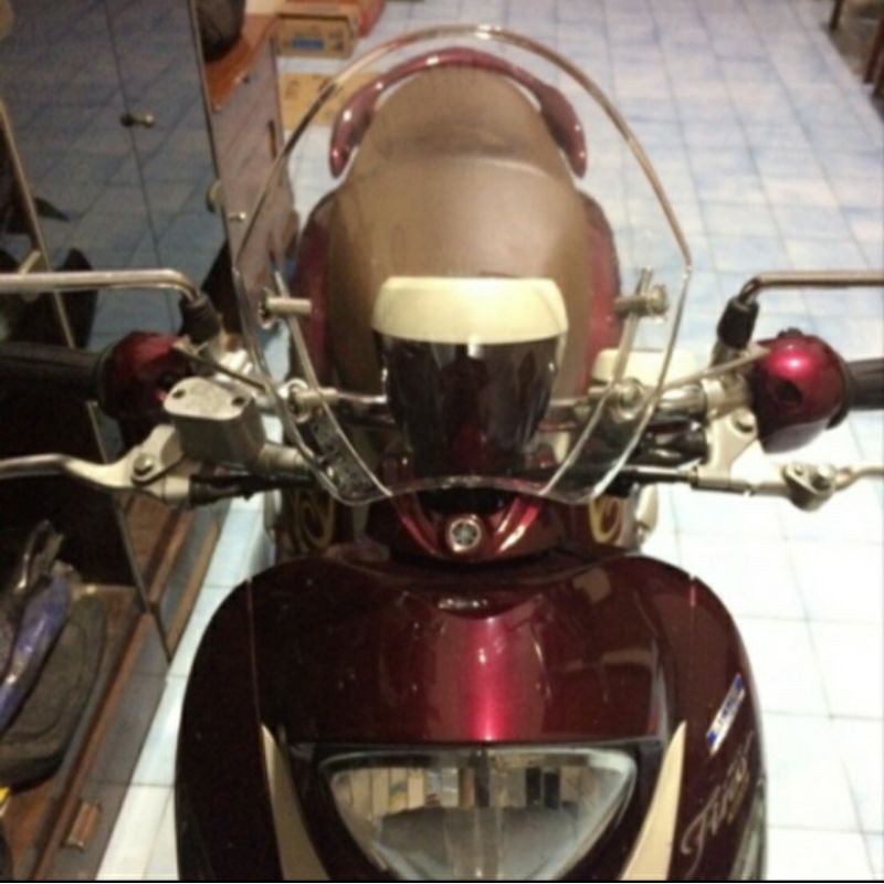 Visor windshield Fino 125 Scoopy 2023 Scoopy lama Genio TGP