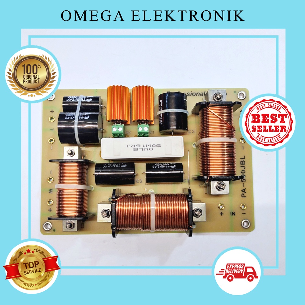 Crossover 3 way PA-500JBL/Crossover Pasif 3 Way PA-500 JBL (harga di iklan untuk 1pcs)