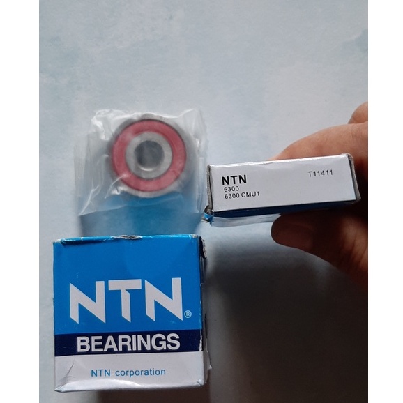 Bearing / Laher NTN 6300-2RS untuk roda depan : Yamaha, Suzuki, Kwsaki