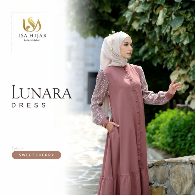 Lunara dress by ISA Hijab (READY STOCK)