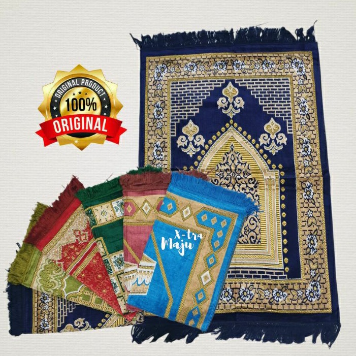 sajadah dewasa turkey turki besar 70x110cm umroh - SOUVENIR