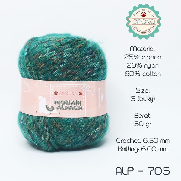 BENANG MOHAIR ALPACA / MOHAIR ALPACA YARN - 705