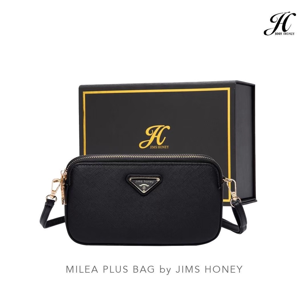 Jims Honey Milea Plus Mini Bag Tas Selempang Wanita Korea Fashion Import Sling Bag Jimshoney