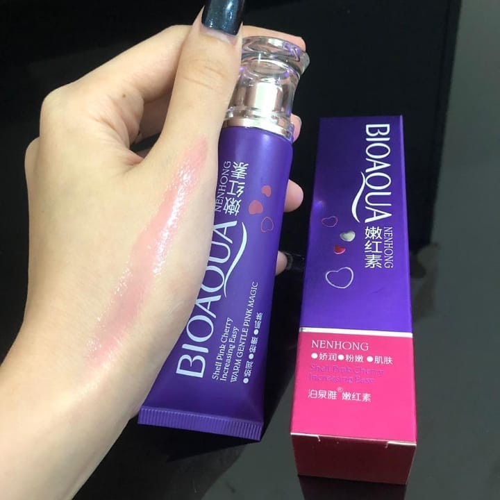 LIP SERUM PENCERAH BIBIR NENHONG BIOAQUA ORIGINAL ALAMI PERMANEN LIPS LIPTINT